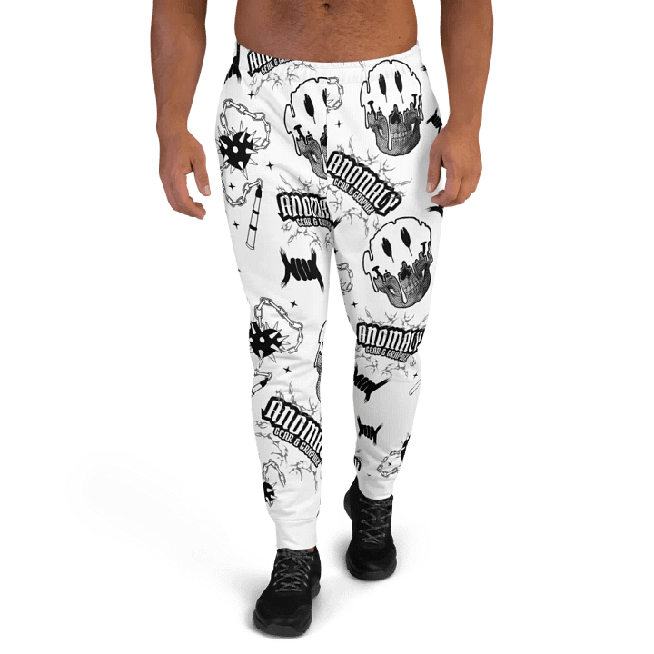 Anomaly All Over White Sweatpants product image (2)