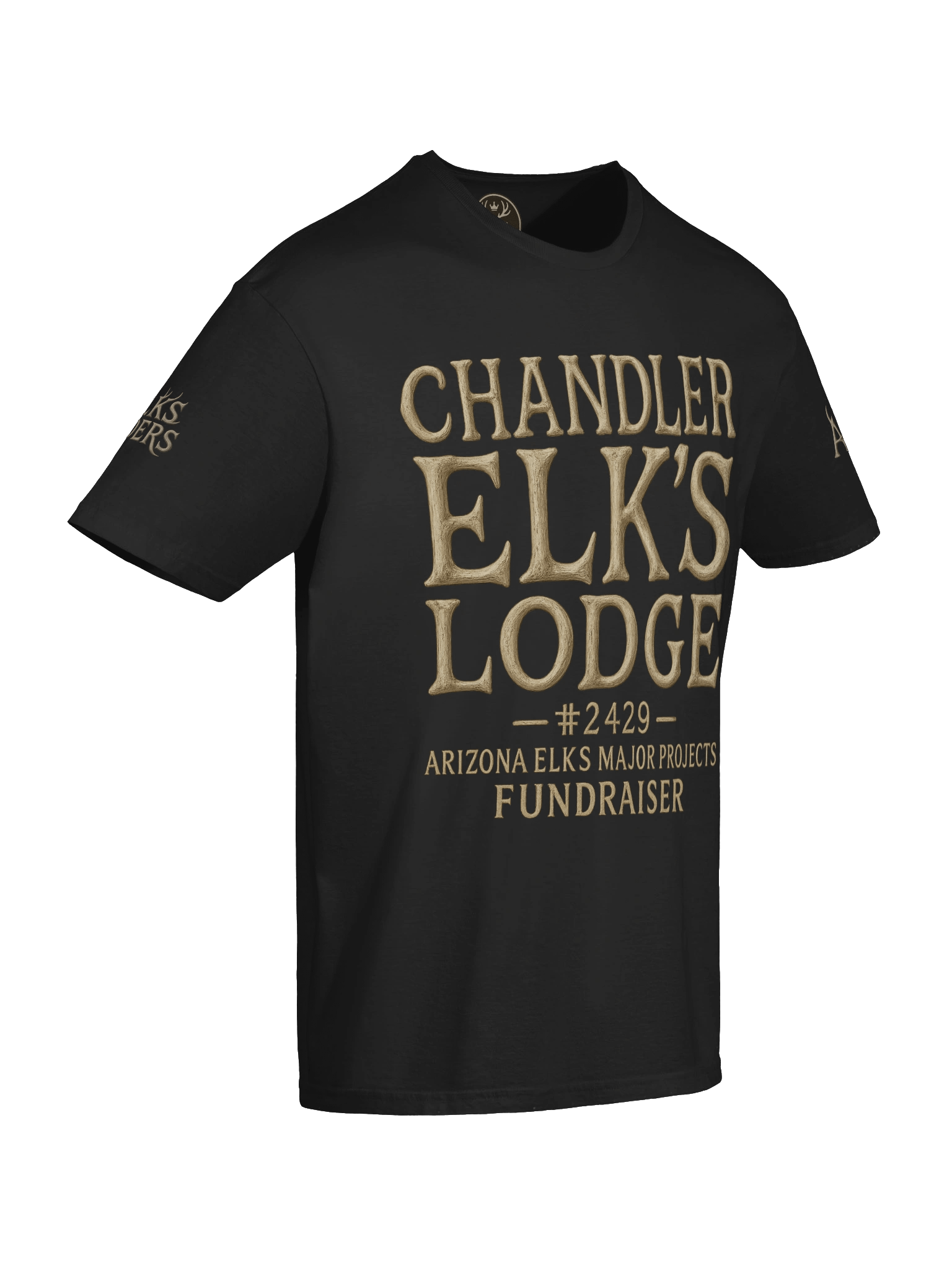 ELK LODGE Antler Crown Logo T-Shirt "AEMP" product image (57)