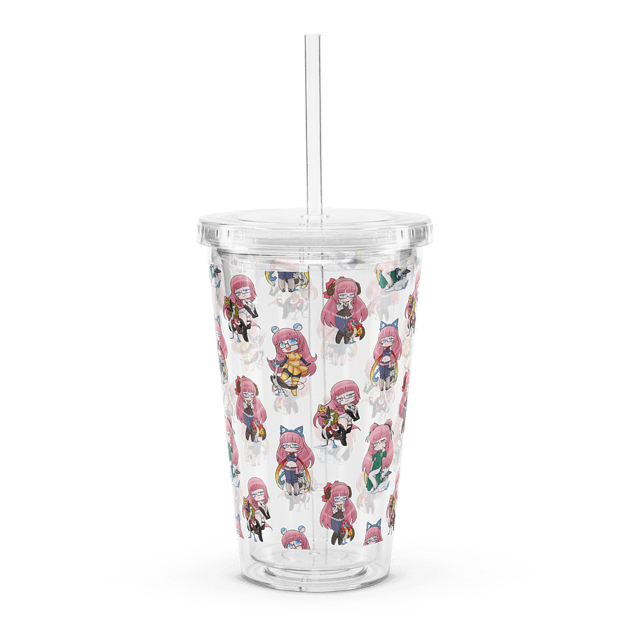 Squeaky's Brainrot Clear Plastic Tumblr product image (1)