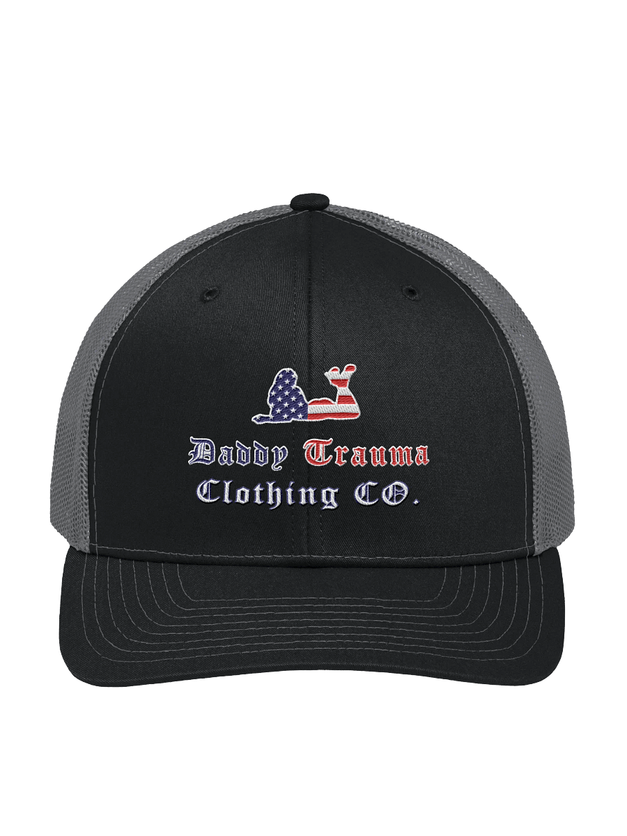 Daddy Trauma Clothing CO Flag Logo Richardson Hat product image (3)