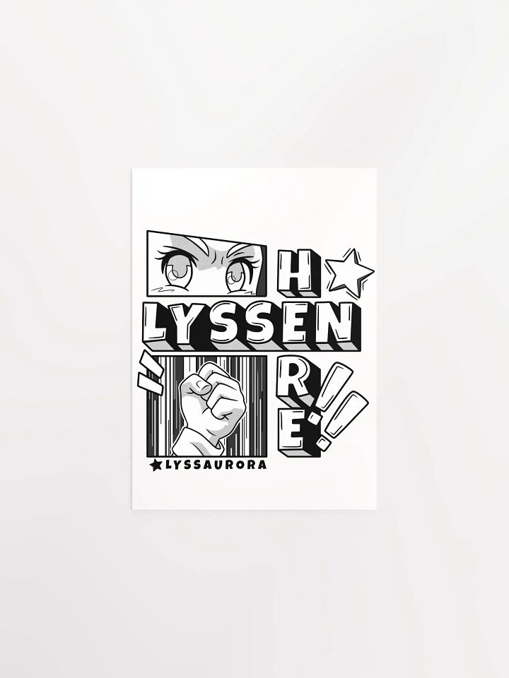Lyssen Here Poster product image (1)