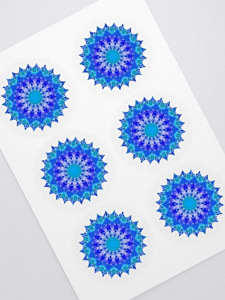 AZURE FLOWER MANDALA product image (1)