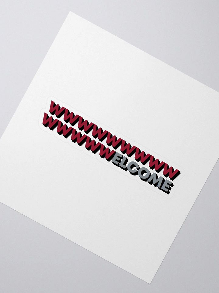 Tuscaloosa 09 Welcome Sticker product image (2)
