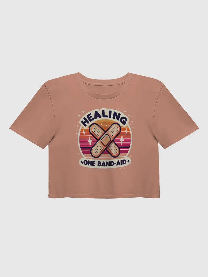Healing Cross Crop Top product image (2)