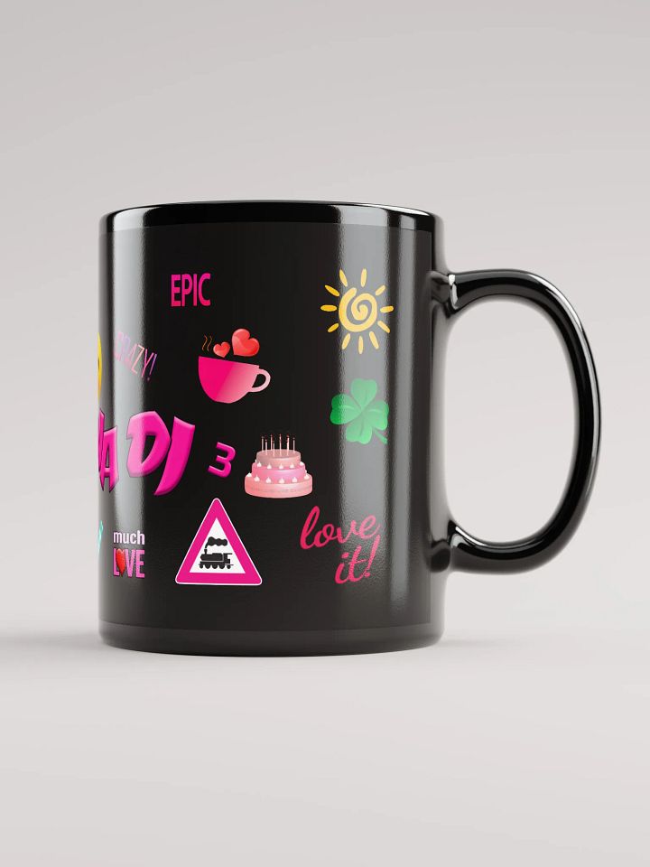Lanaland Emote Mug Black product image (2)