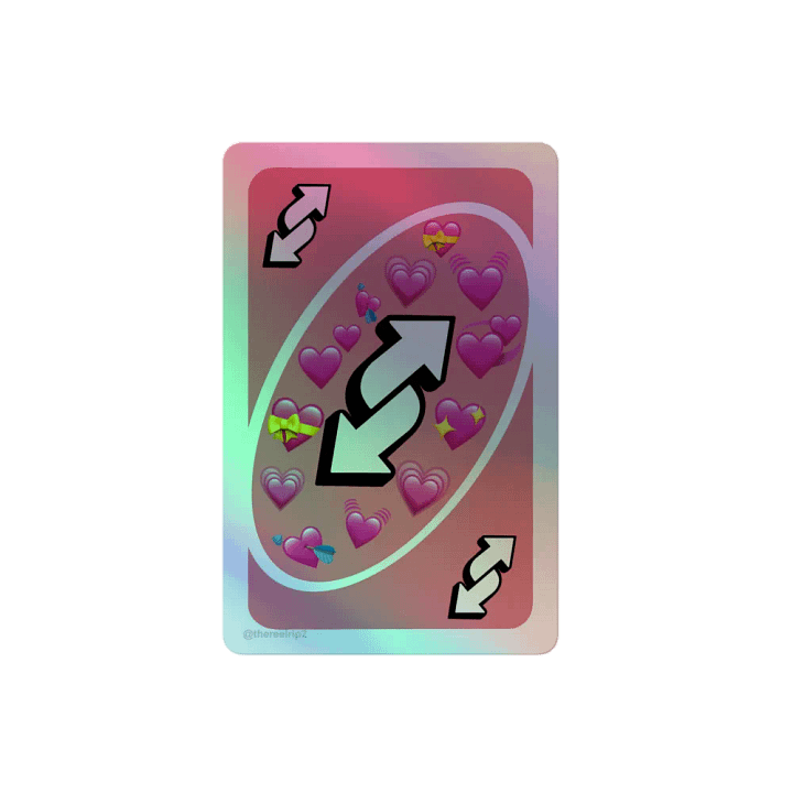 Uno reverse Sticker product image (2)