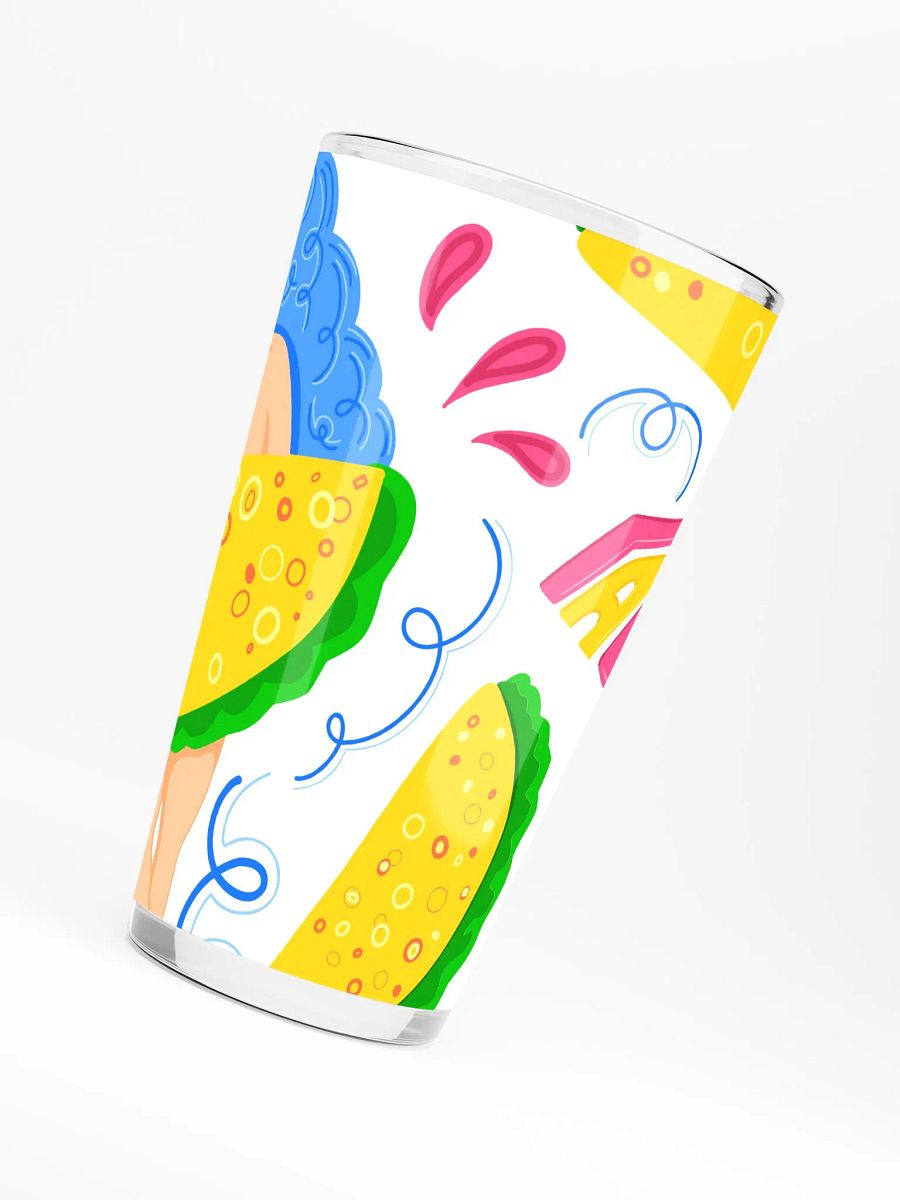 Taco Tribe Shaker Pint Glass product image (6)