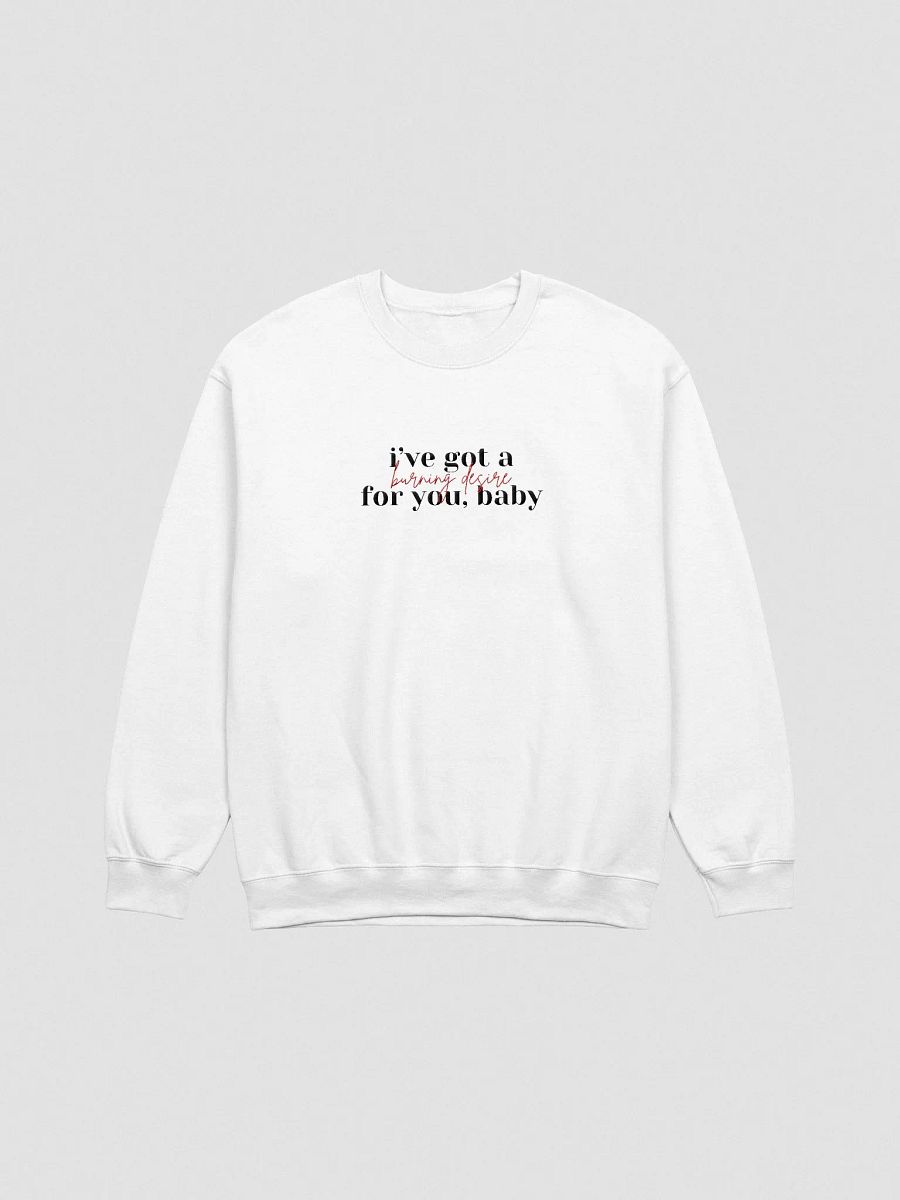 Burning Desire Embroidered Sweatshirt product image (4)