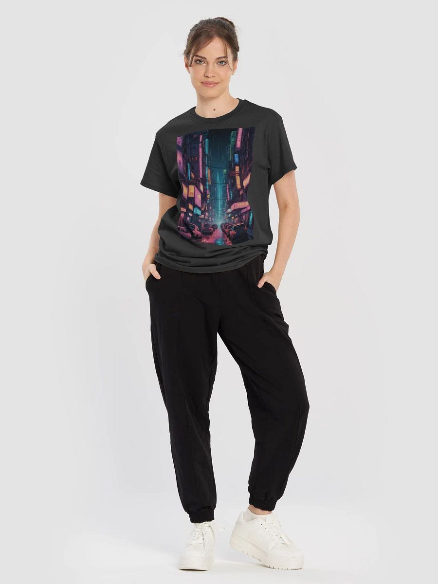 Neon Nights Cyberpunk T-Shirt product image (29)