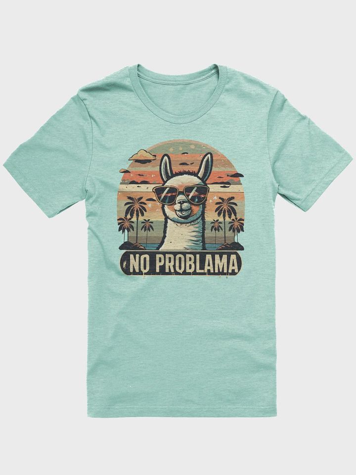 Chill Llama: Sunset Saga Tee Men's Tee product image (2)