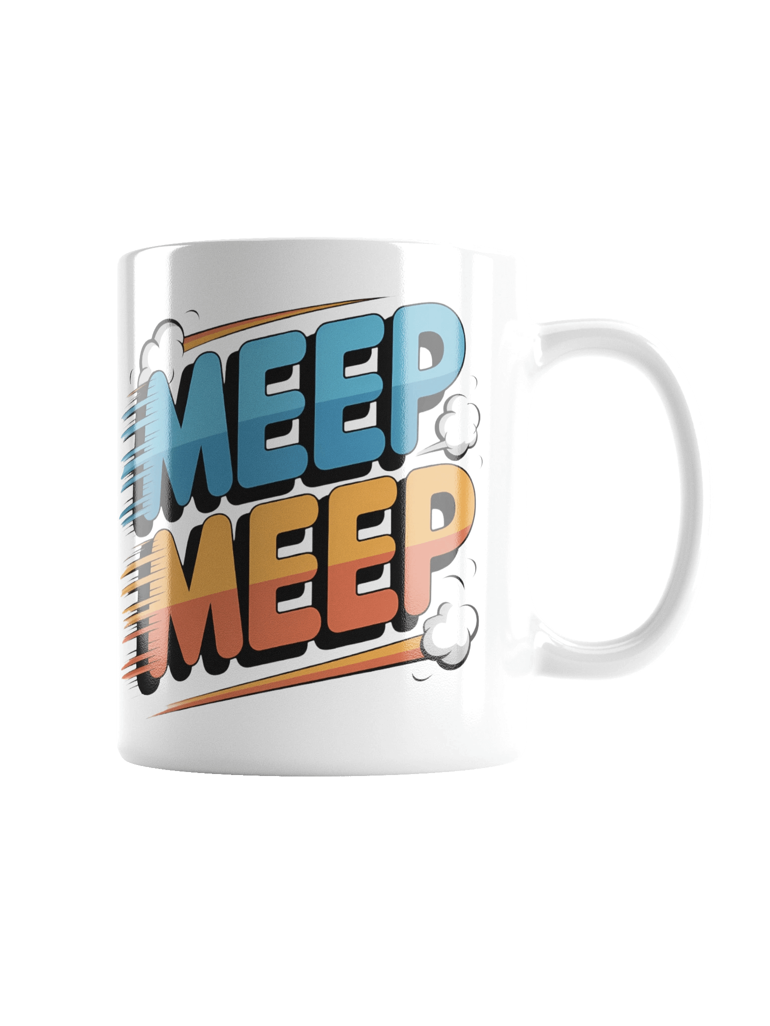 Toon Meep Meep Glossy White Mug product image (5)