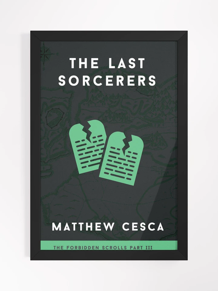 The Last Sorcerers Framed Book Cover Poster product image (6)