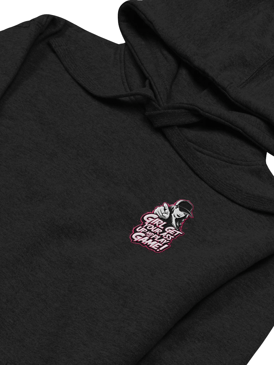 Get your ass up! Left Embroidered Hoodie product image (2)