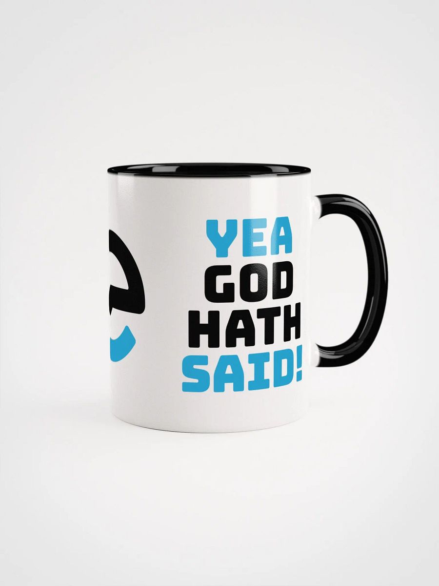 Yea God Hath Said - Q&A Mug product image (4)