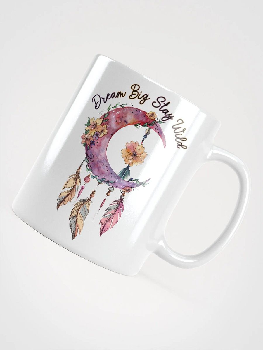 Dream Big Stay Wild White Mug product image (4)