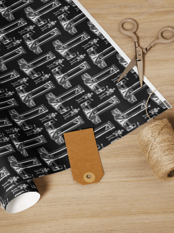 GUILLOTINE WRAPPING PAPER product image (1)
