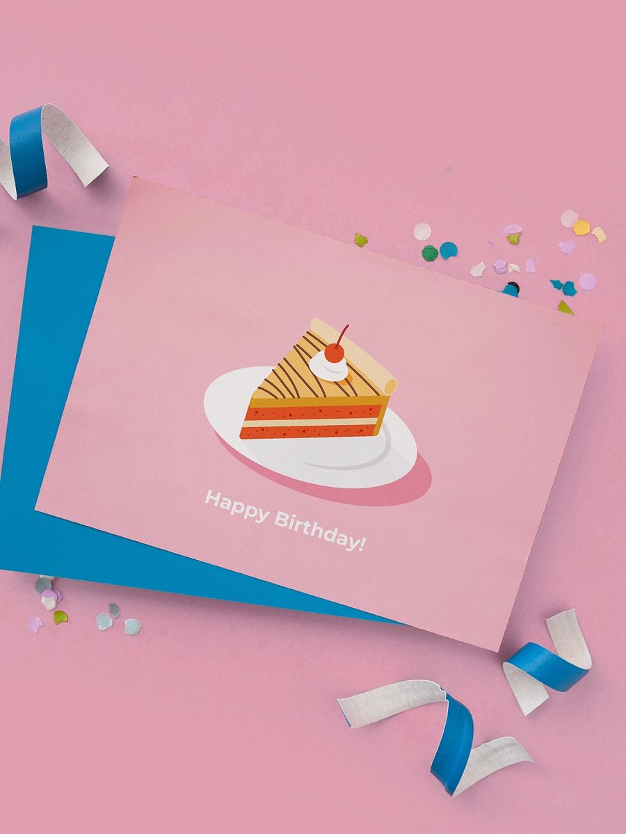 Printable Greeting Cards Set of 4 Designs (7