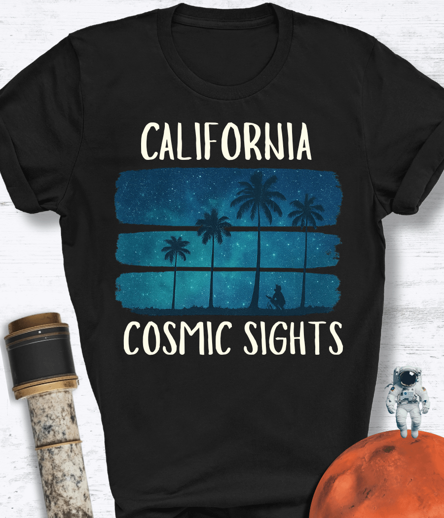 California Cosmic Sights T-Shirt product image (1)