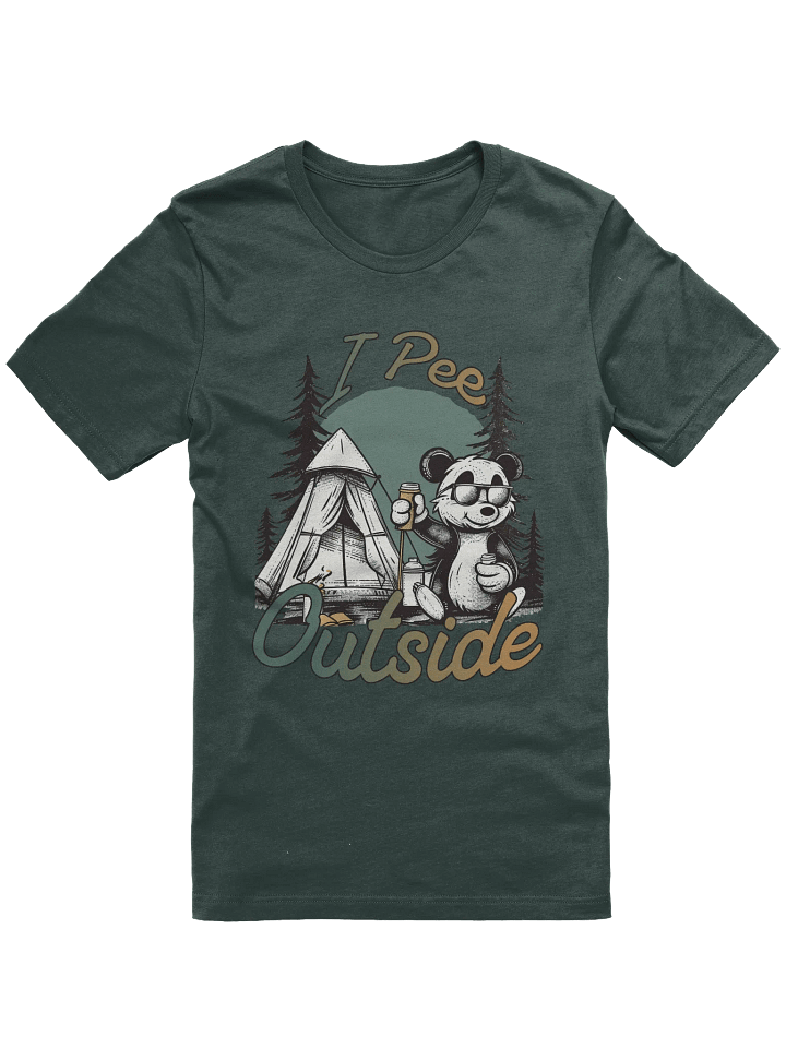 I Pee Outside - Funny Campfire T-shirt product image (1)