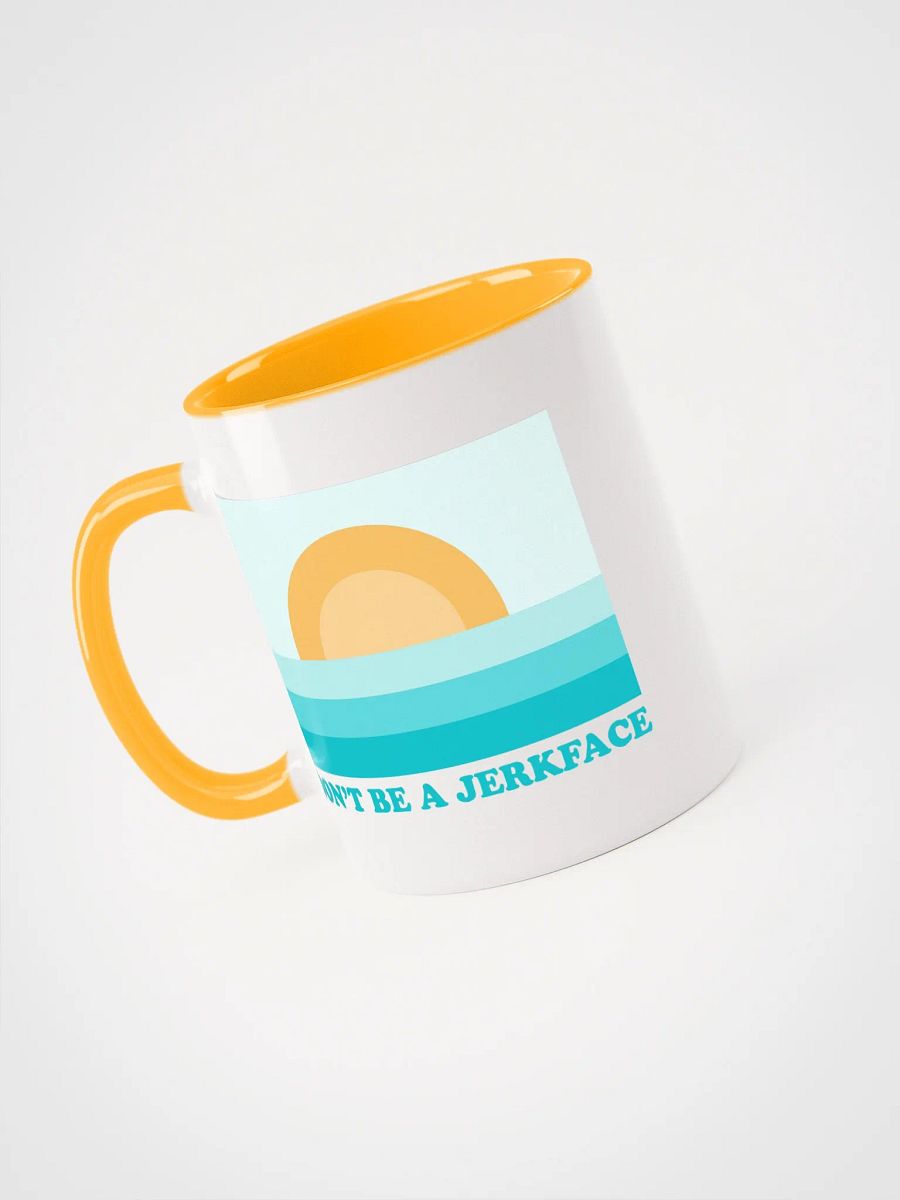 Don't Be A Jerkface - Mug with Color Inside product image (3)