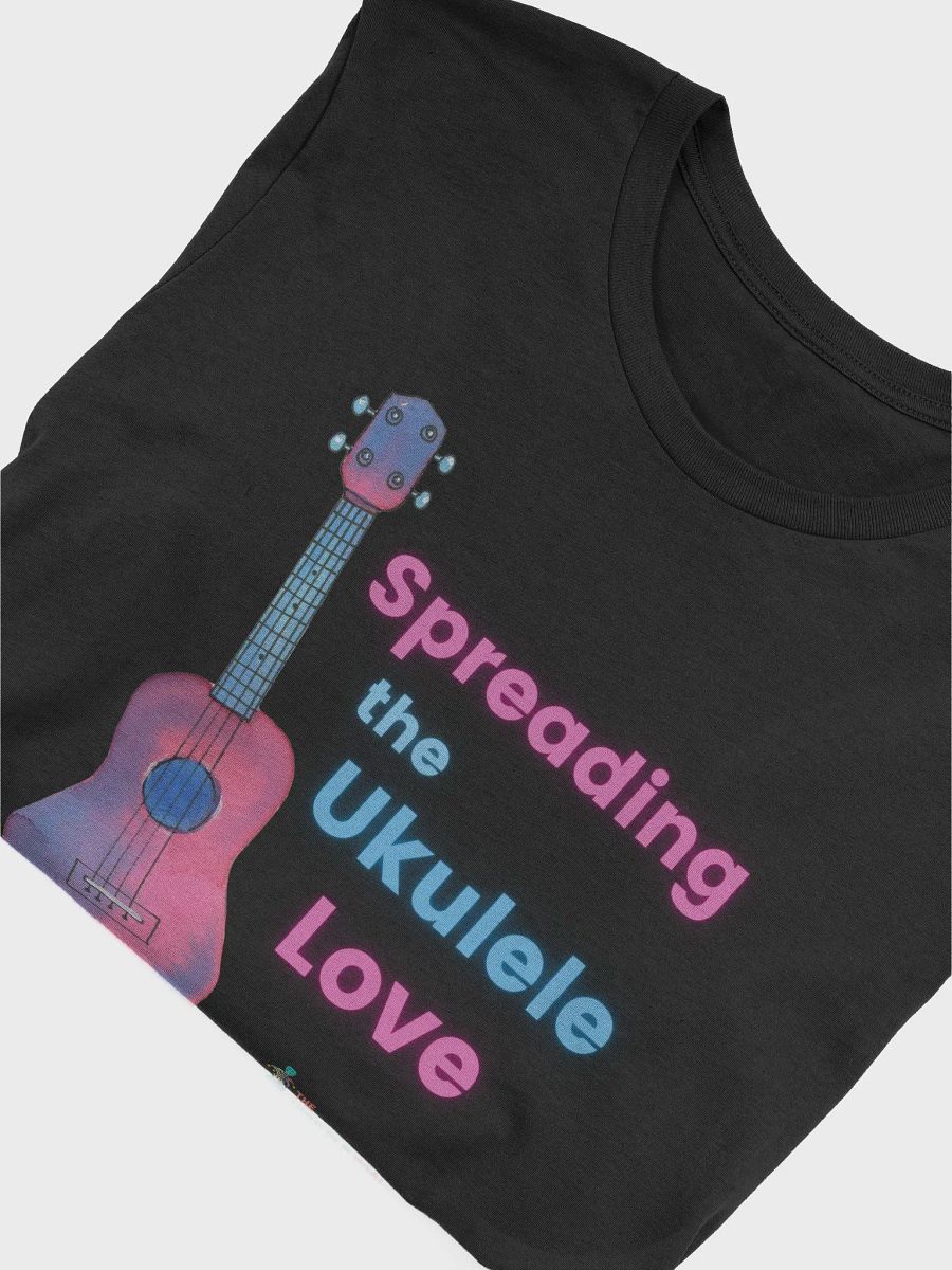 Pink and Blue Spreading the Ukulele Love T-shirt product image (4)