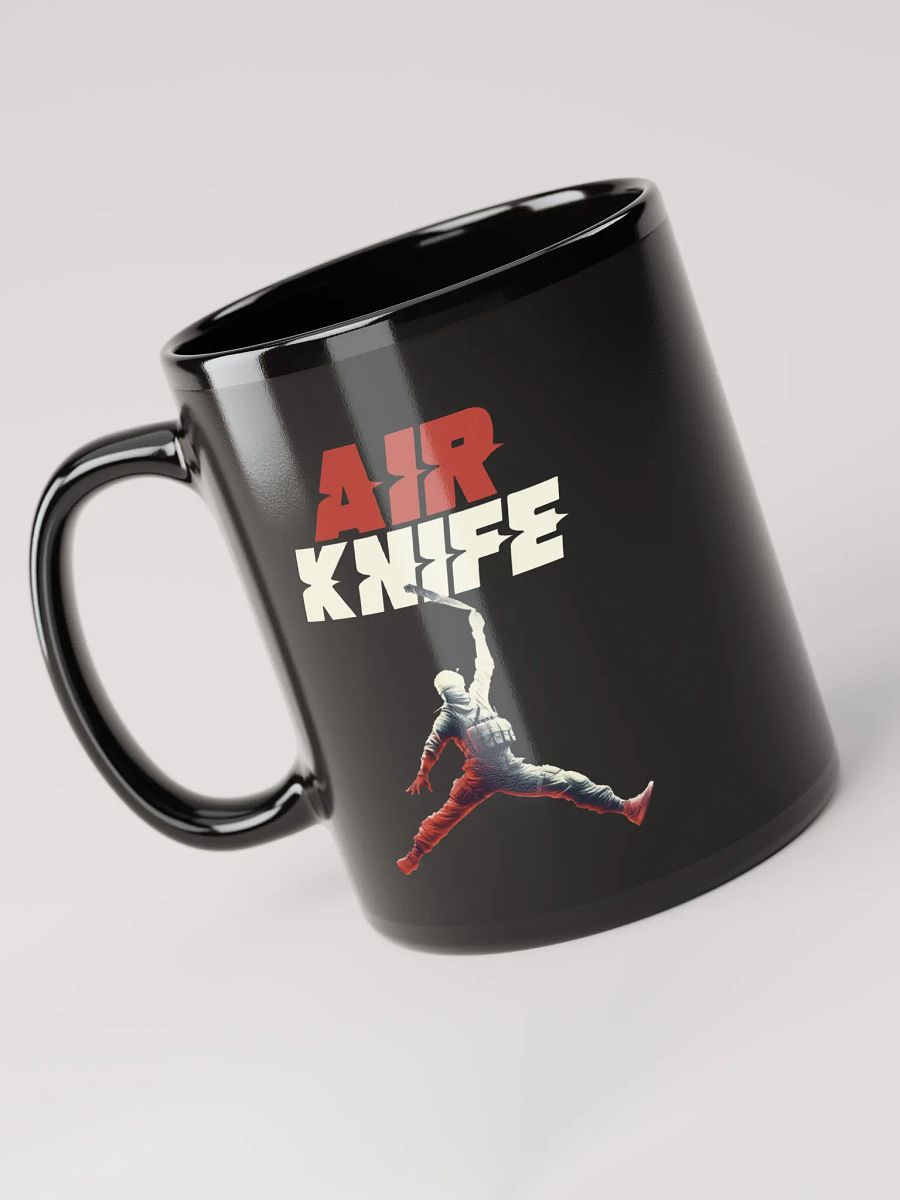 Poppa coffee mug with Air Knife logo product image (3)