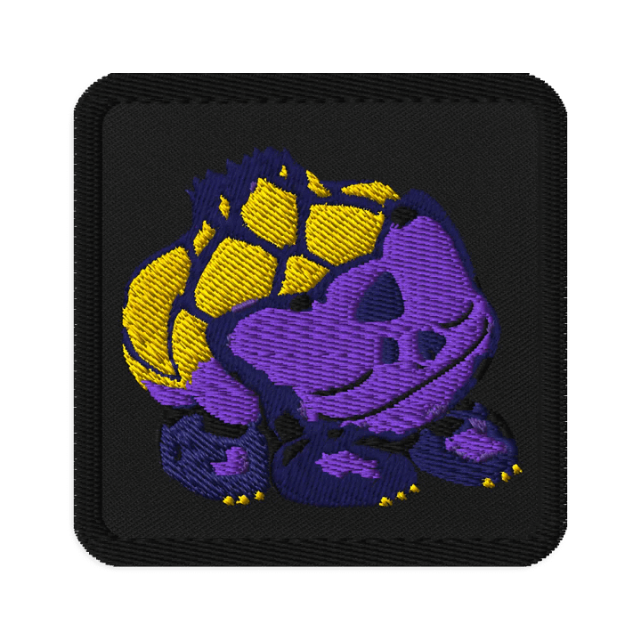 Non-Binary Lotus Frog Patch product image (1)