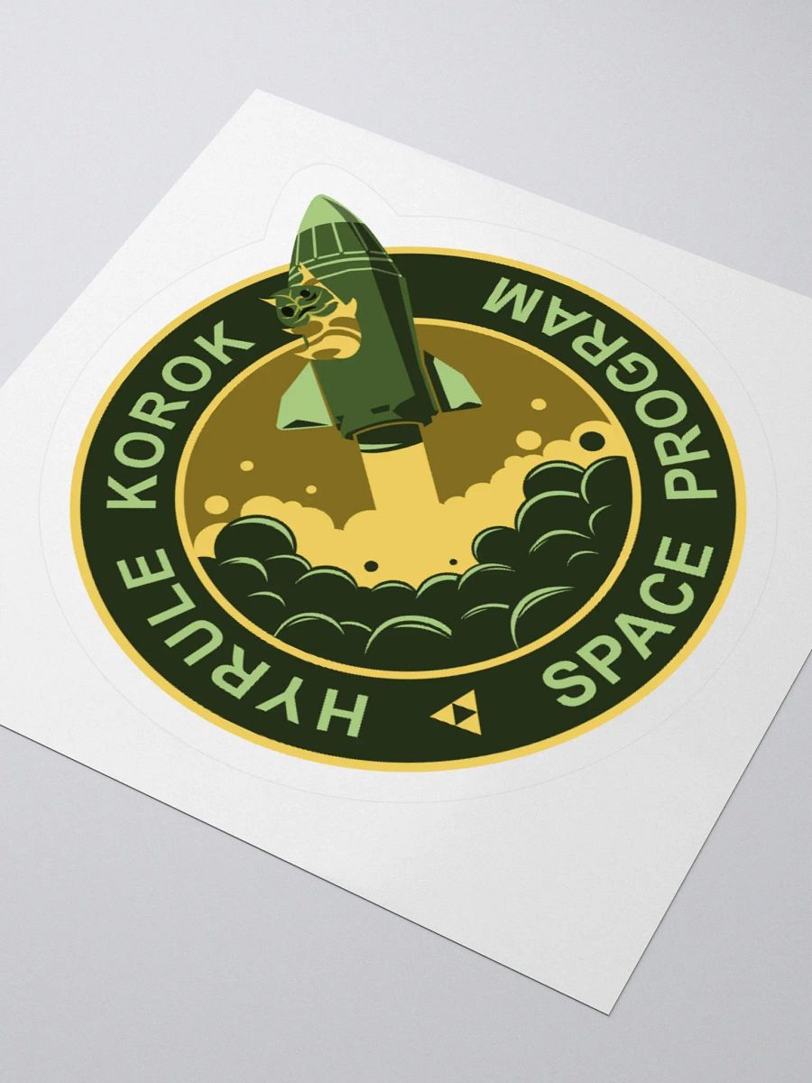 Korok Space Program Sticker product image (9)
