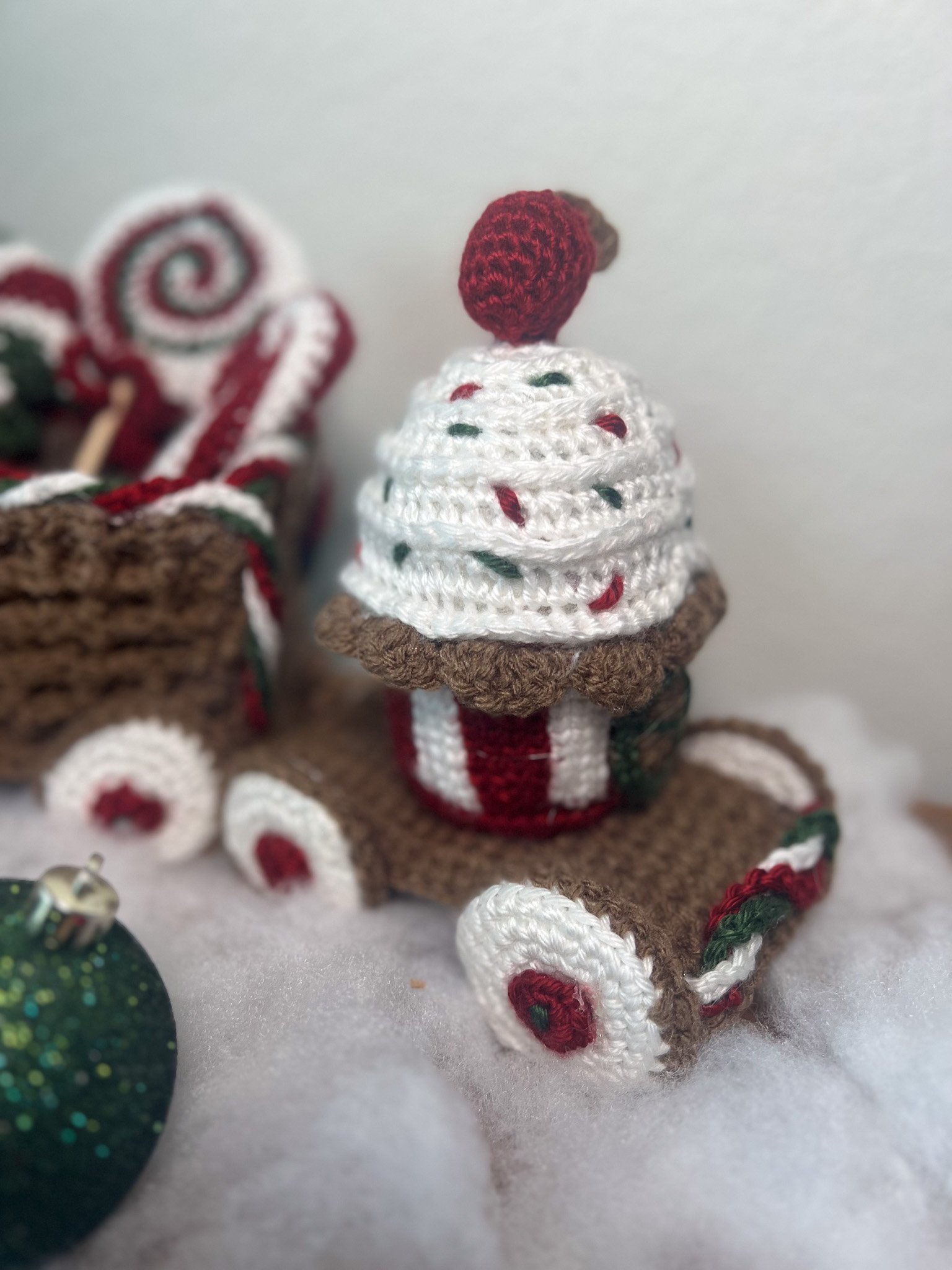 Crocheted Christmas Train product image (6)