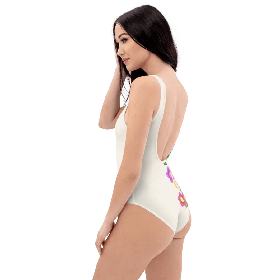 Flower Bloom Cream Swimsuit product image (3)
