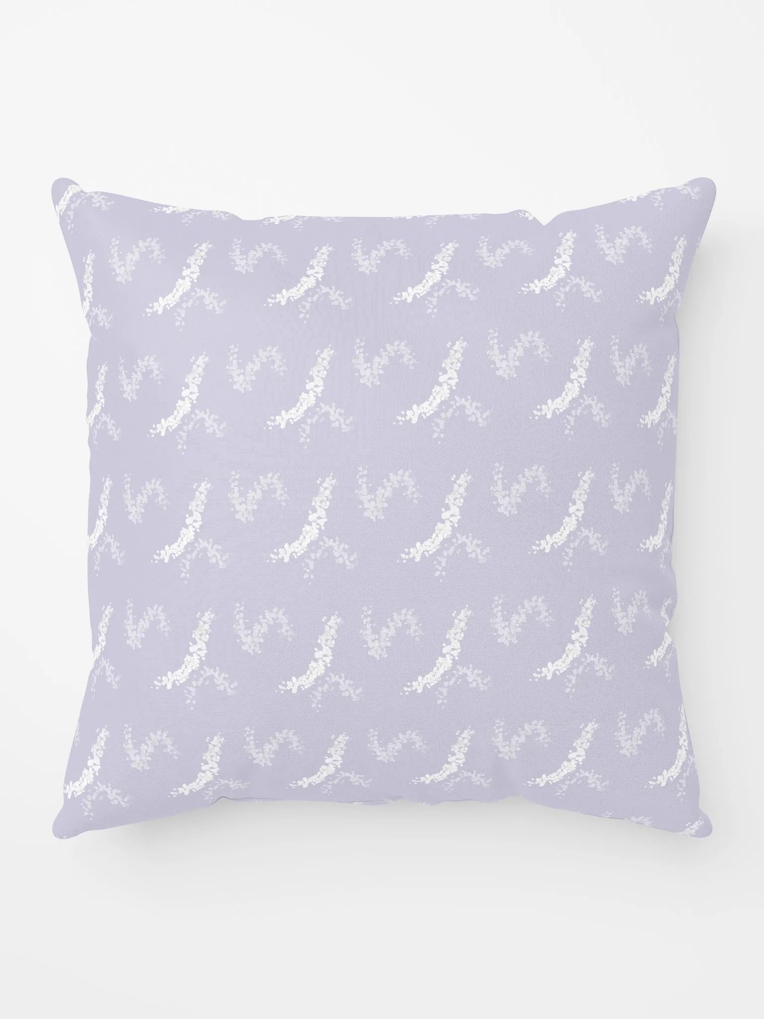 Spring Spritz Throw Pillow - Lavender Grey product image (5)