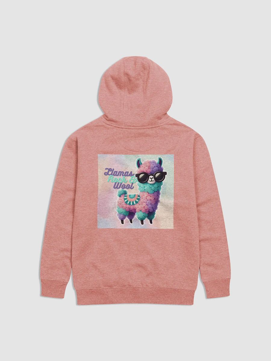 Copy of Llamas Rock & Wool (Cotton Heritage Unisex Premium Hoodie) product image (2)