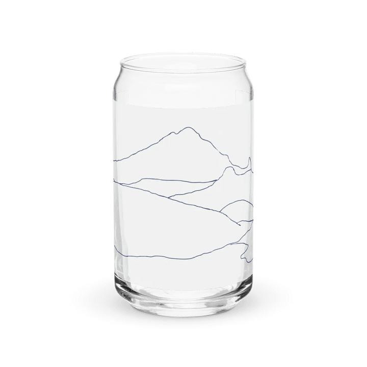 Gilbert Peak glass (plain sketch) product image (2)