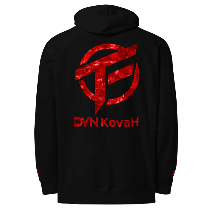 TopFrag™ DYN™ Kovah Red Independent Trading Co. Midweight Hoodie product image (1)