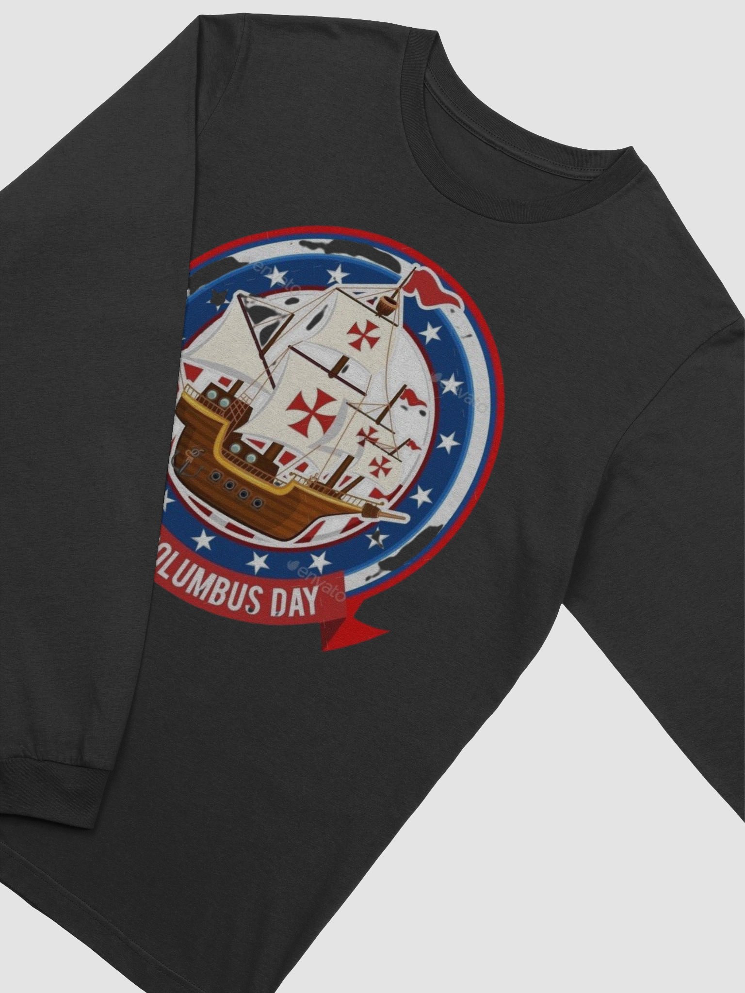 Columbus Day Celebration Long Sleeve T-Shirt product image (2)