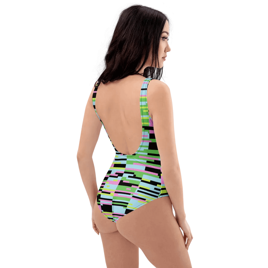 Chromatic Grid All-Over Swimsuit product image (8)