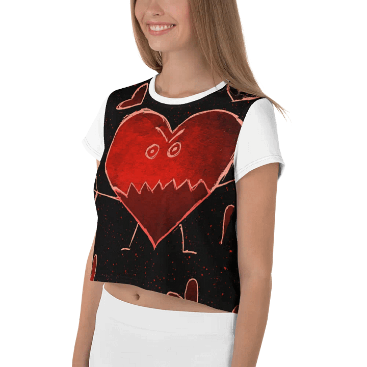 Strong Heart Crop Tee product image (2)