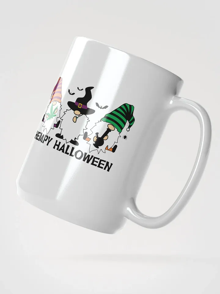 Hempy Halloween White Glossy Mug product image (2)