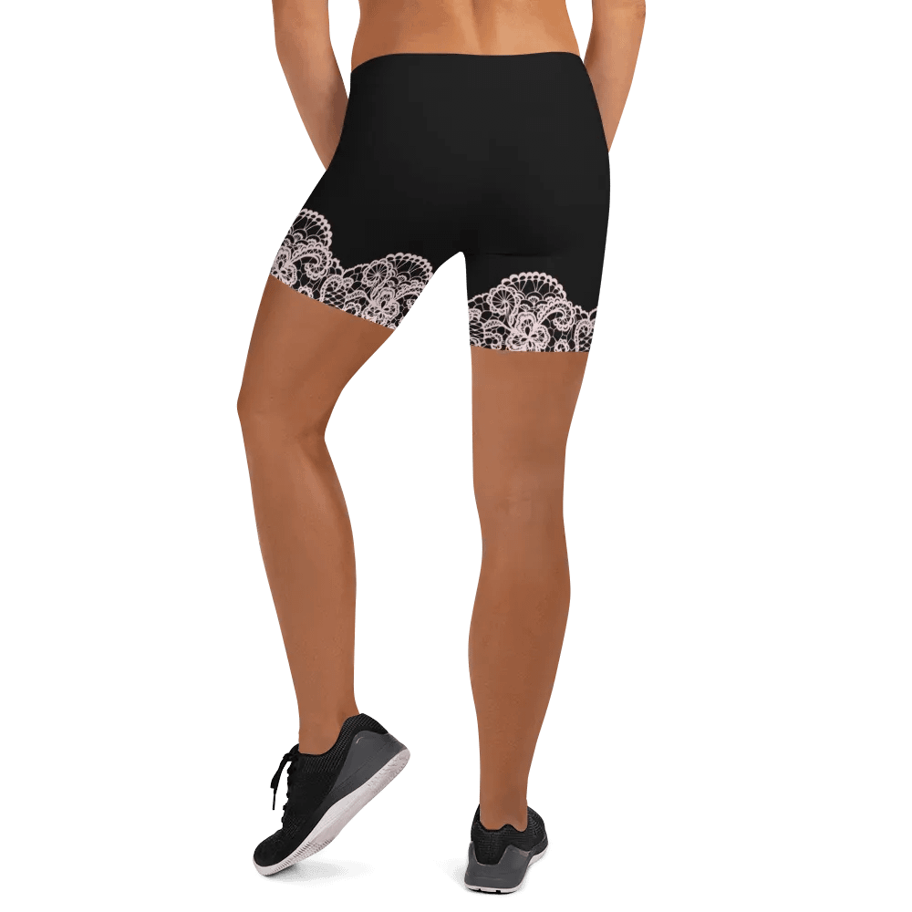 Lace Pink Premium Sportwear Shorts product image (7)
