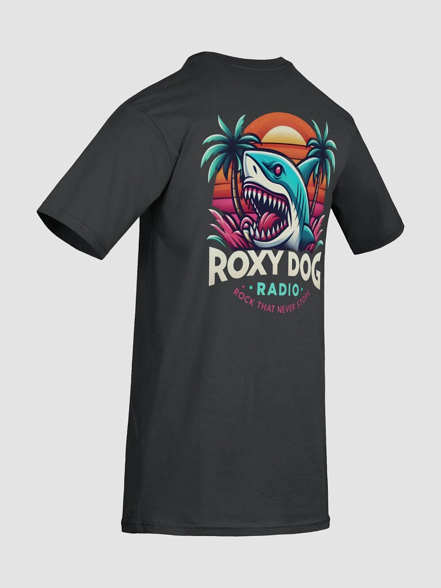 Roxy Dog Radio Shark Rocks Custom T- Shirt product image (10)