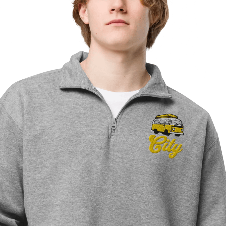 Van City Embroidery Half Zip product image (18)