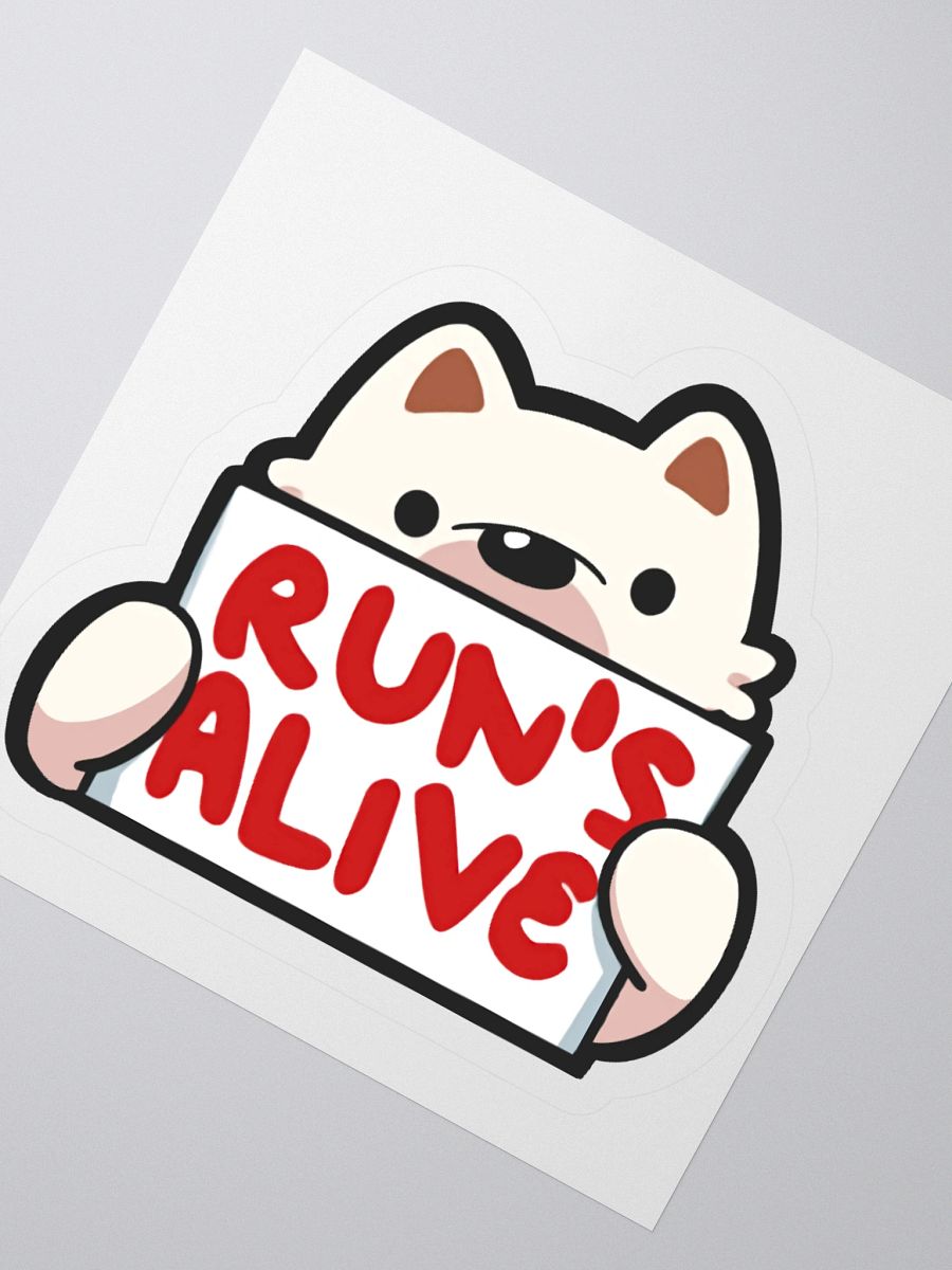 Run's Alive Sticker OG Edition product image (4)