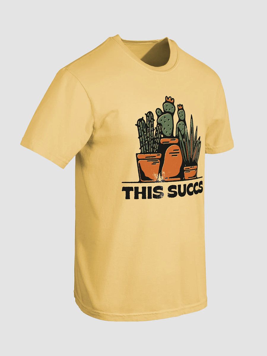 This Succs | Funny Retro-Style Hipster T-Shirt of Succulent Plants for Gardening and Plant Lovers product image (38)