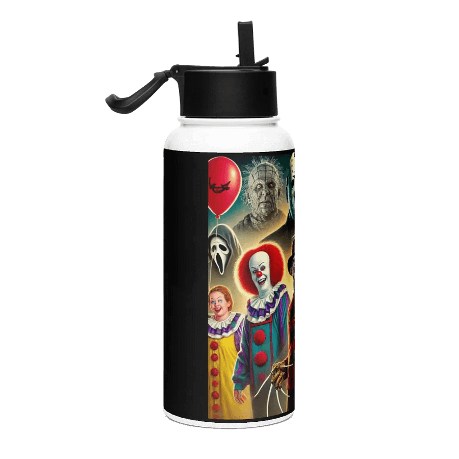 Horror Movie Collage Stainless Steel Water Bottle product image (4)