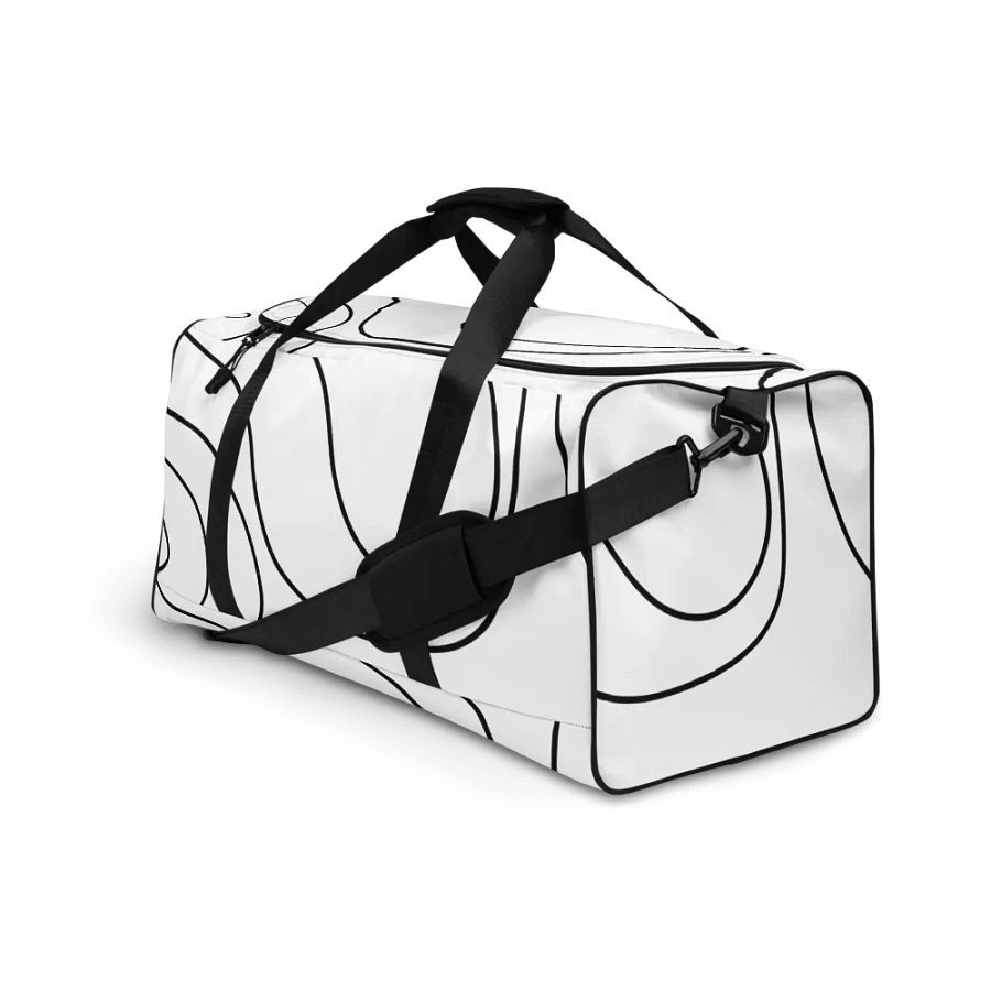 Flowing Waves Custom Duffle Bag product image (3)