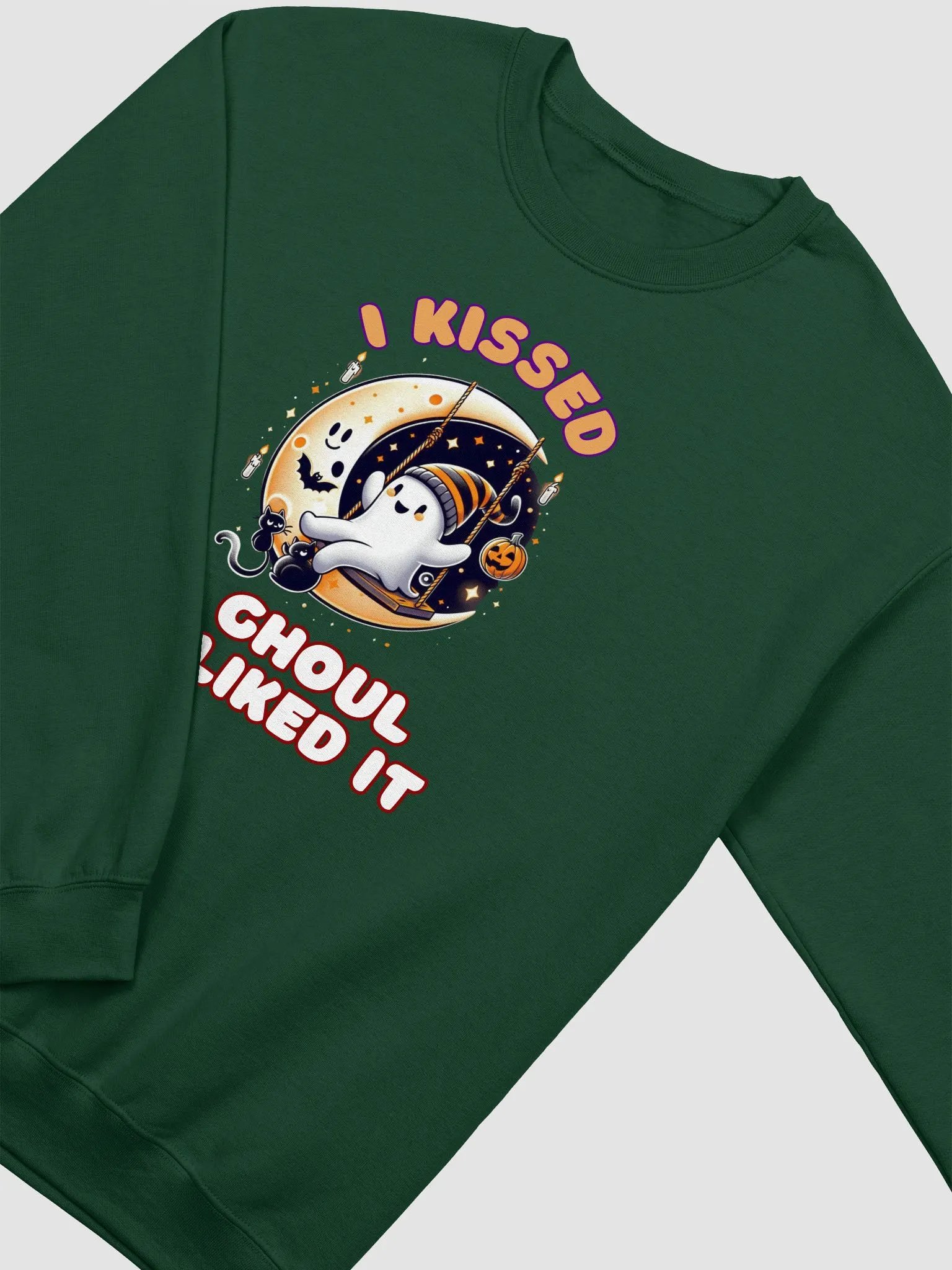Kissed a Ghoul Halloween - Unisex SweatShirt product image (8)