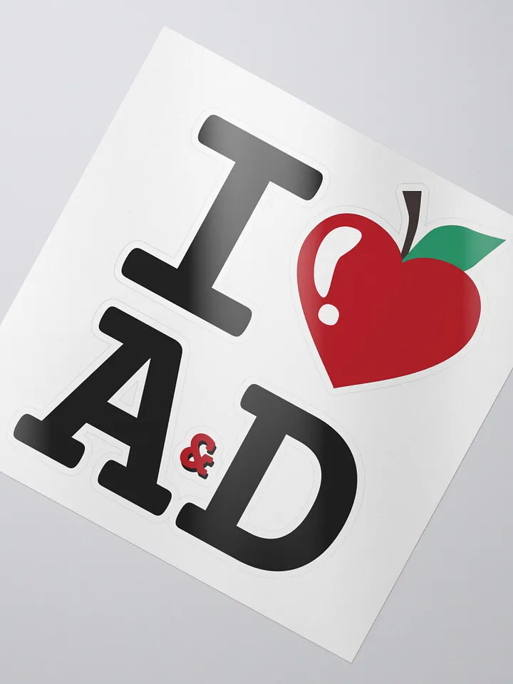 I Heart AD Stickers product image (2)