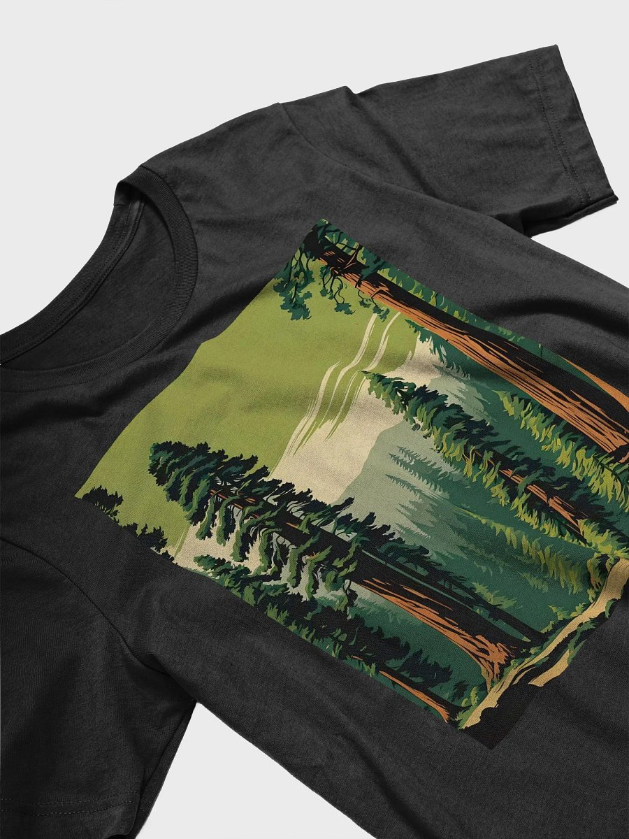 Retro Style Giant Sequoia Forest T-Shirt product image (3)