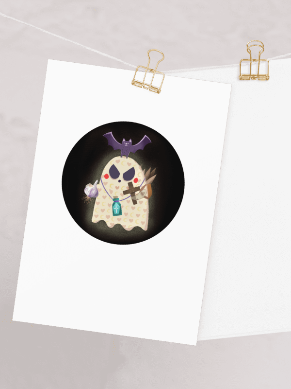 Little Ghost - Booffy the Vampire Slayer - Greeting Card product image (1)