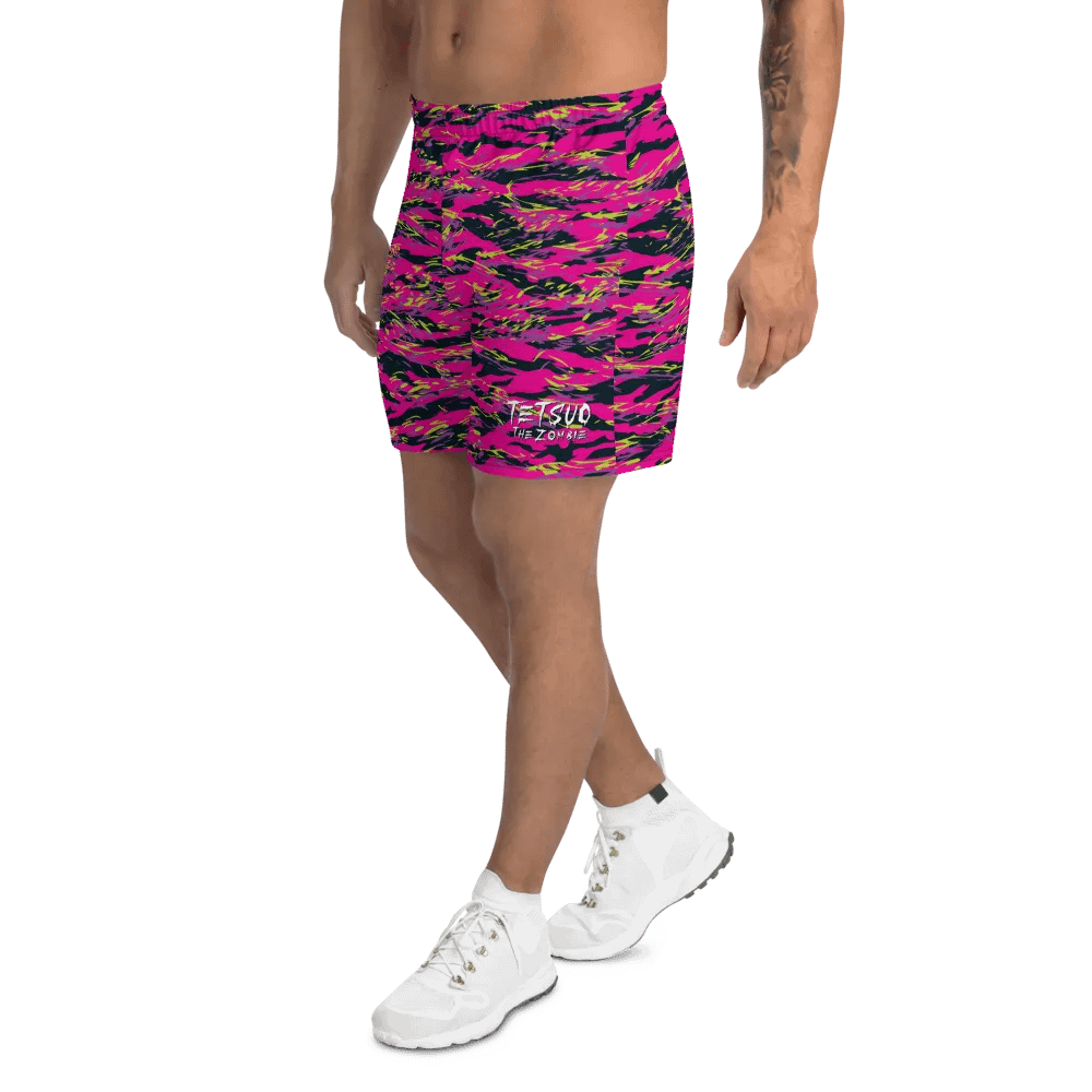 Pink Camo Athletic Shorts product image (10)